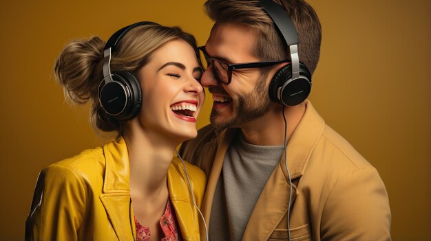 Foto casal jovem casal romântico sorrir rir rindo