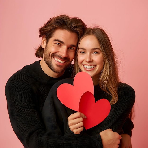 casal segurando um corao dia dos namorados