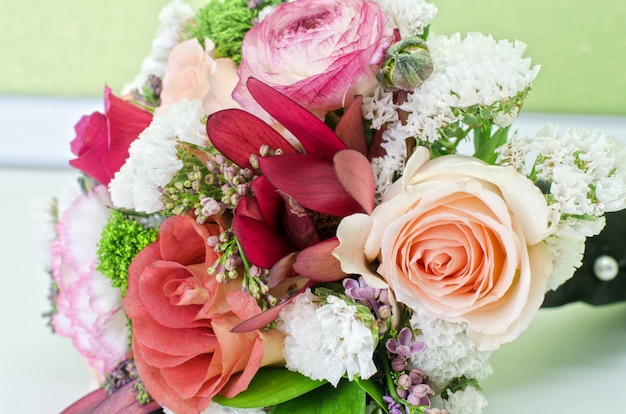 Casamento grupo de flores