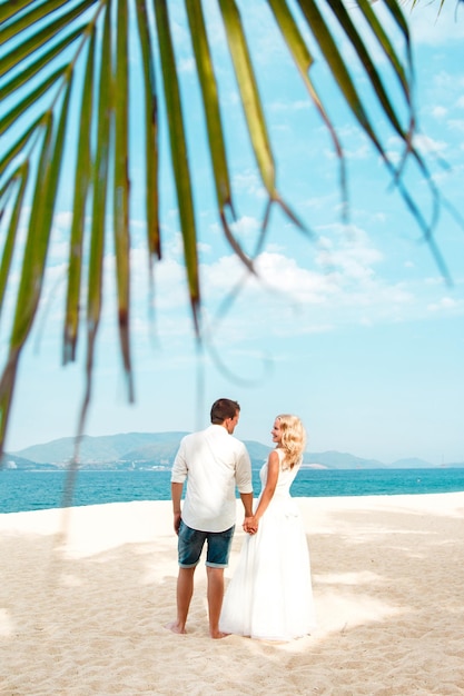 Casamento na praia.