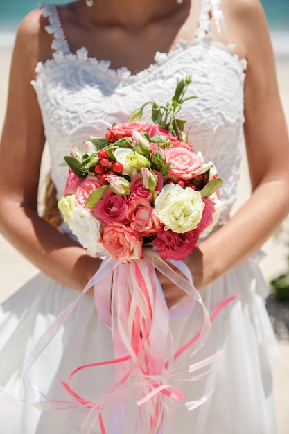 Foto casamento na praia.