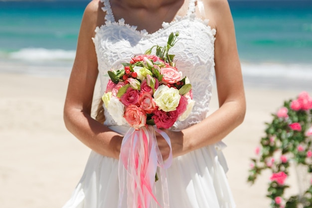 Casamento na praia.