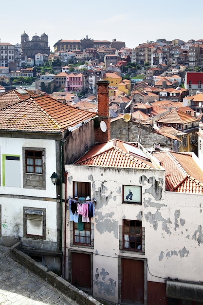 Casas antiguas en Oporto Portugal