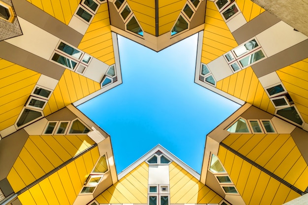 Casas de cubo en Rotterdam