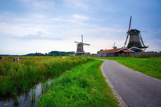 Casas de fazenda e moinhos de vento de Zaanse Schans