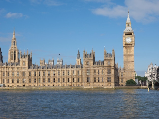 Casas do Parlamento em Londres