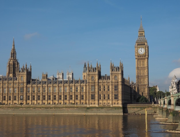 Casas do Parlamento em Londres