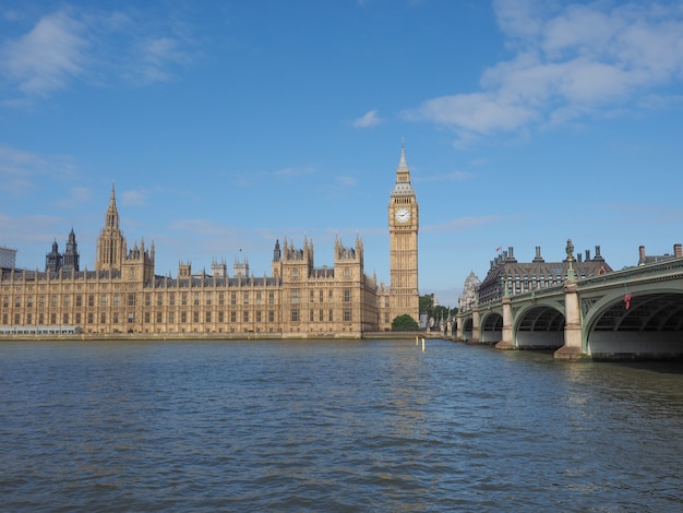 Casas do parlamento em londres