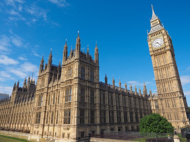 Casas do Parlamento em Londres