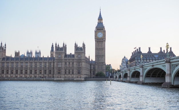 Casas do Parlamento em Londres