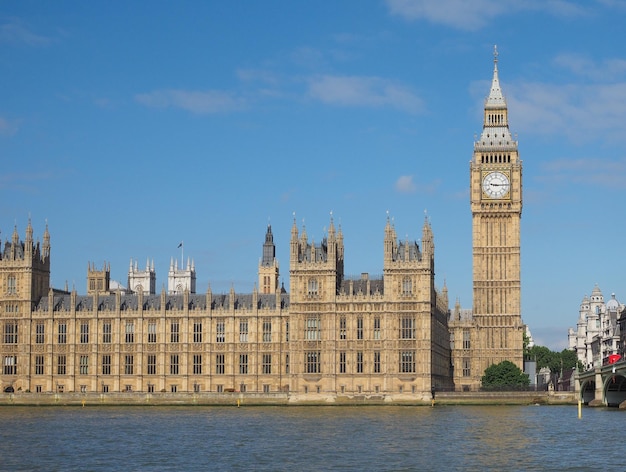 Casas do Parlamento em Londres