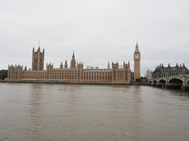 Casas do Parlamento em Londres