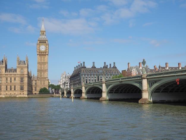 Casas do Parlamento em Londres