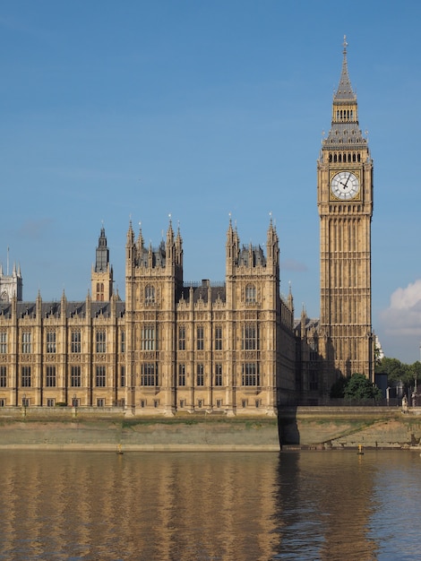 Casas do Parlamento em Londres