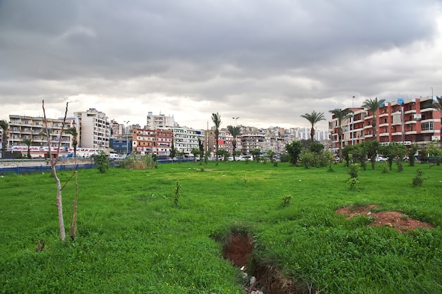 Casas em trípoli, cidade do líbano, oriente médio