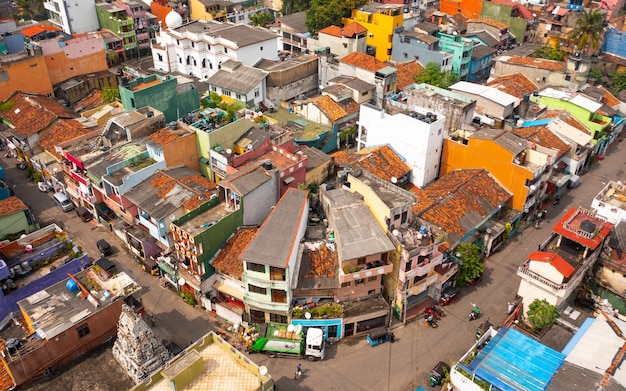 Casas em um dos bairros de colombo