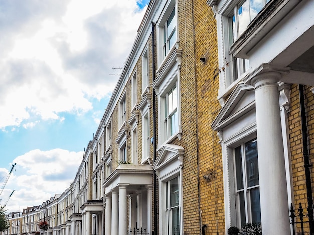 Casas geminadas hdr em londres