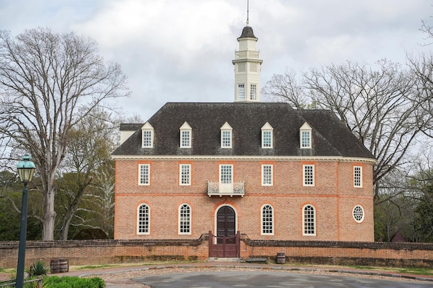 Casas históricas de Williamsburh Virginia