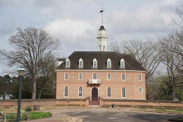 Casas históricas de Williamsburh Virginia