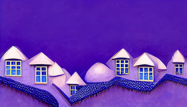 casas en morado