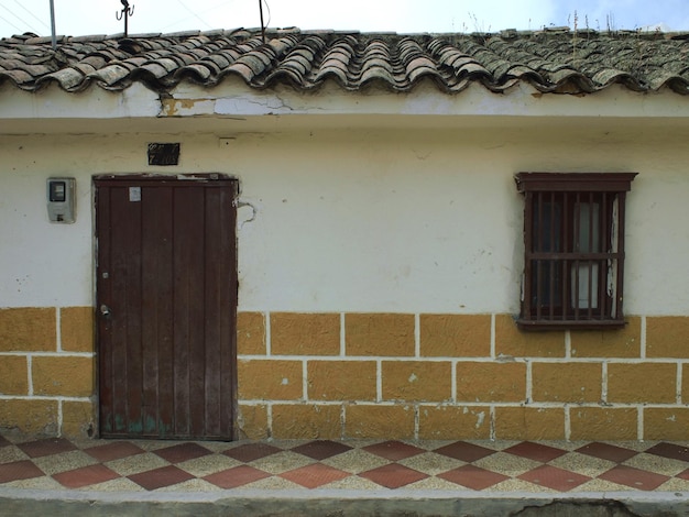 Foto casas no escuro