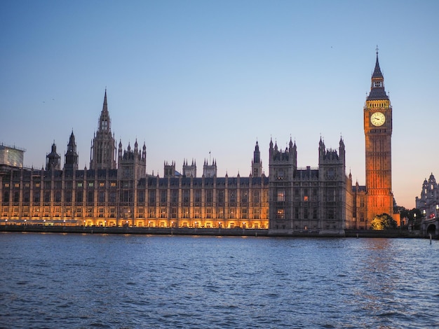 Casas del Parlamento en Londres