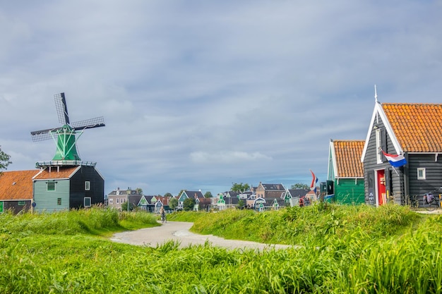 Casas de pueblo holandesas en Zaanse Schans