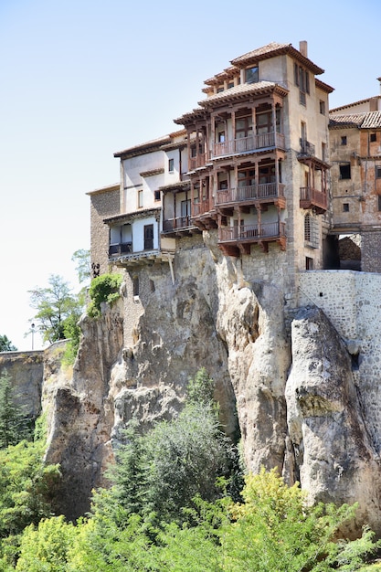 Casas suspensas (Casas Colgadas) em Cuenca, Espanha