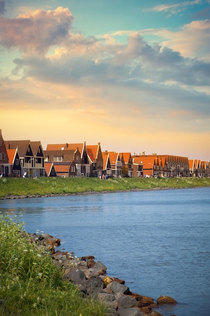 Casas tradicionales en Holanda