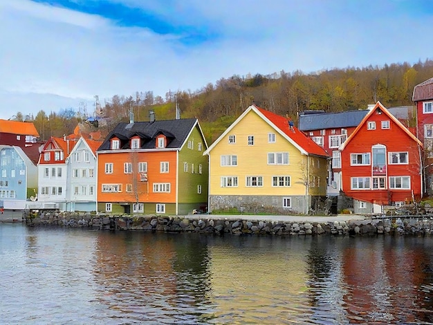 Casas en Trondheim, Noruega