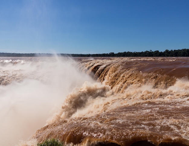 Cascada en las Cataratas del Iguazú