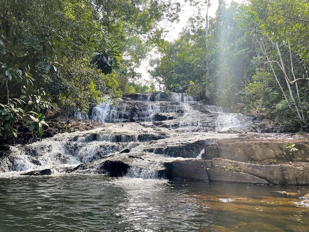 Cascada Cleandro en Itacaré Bahia Brasil