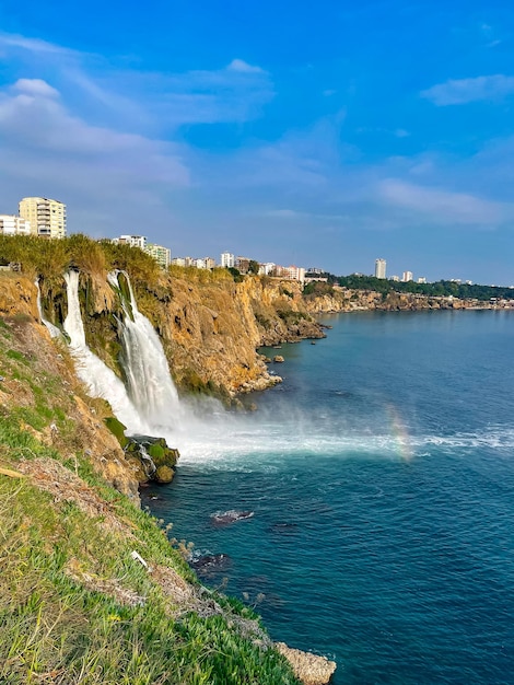 Cascada Duden en Antalya, Turquía