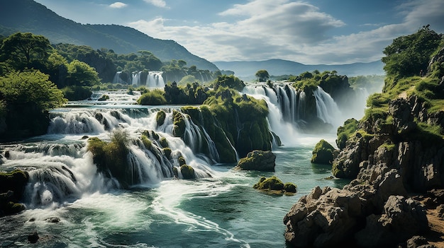 La cascada es una cascada que se llama cascada.