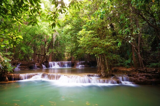 Cascada de Huai-Mae-Khamin Kanchanaburi