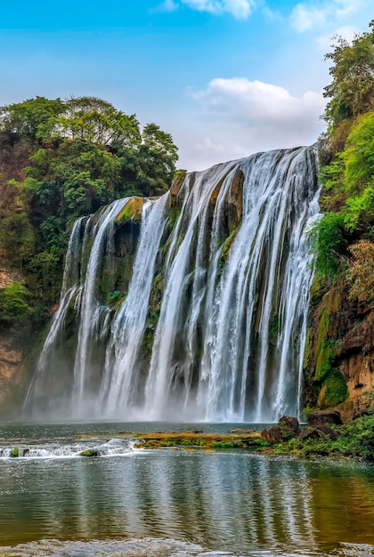 Cascada de Huangguoshu en la provincia de Guizhou, China