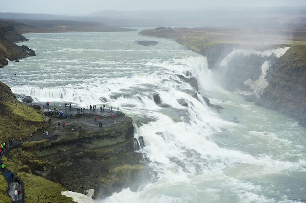 Cascada de Islandia Gullfoss