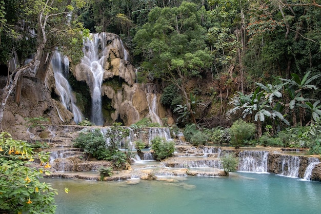 La Cascada Kuang Si Lung Prabang Laos