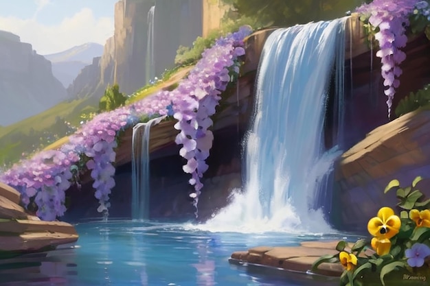 La cascada de Pansy