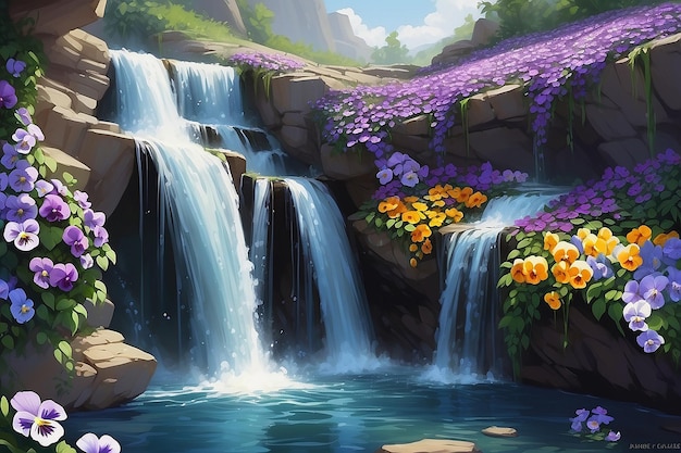 La cascada de Pansy