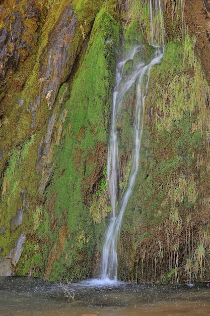 Cascada en el parque nacional de cazorla segura y las villas