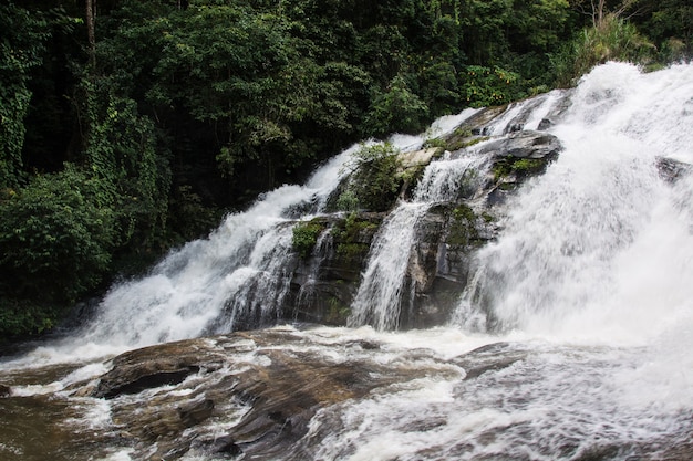 Cascada de Pha Dok Siao Provincia de Chiangmai Tailandia