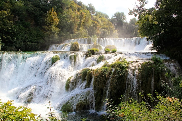 Cascadas de Krka en el Parque Nacional de Krka, Croacia