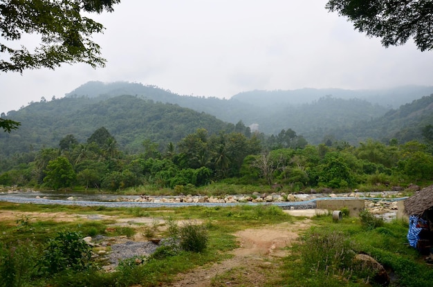 Cascadas de Taha en el pueblo de Ban Khiri Wong en Nakhon Si Thammarat Tailandia