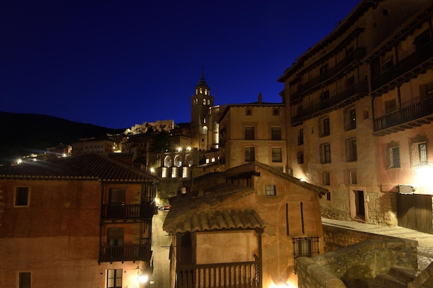 Casco antiguo de Albarracín Teruel provincia Aragón España