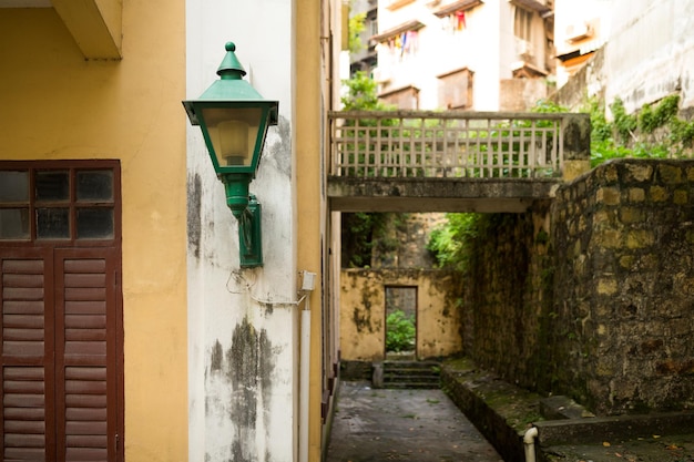 Casco antiguo de la ciudad de Macao