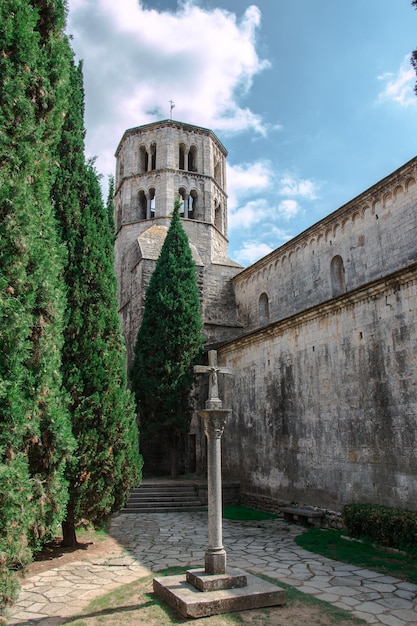 casco antiguo de gerona. Cataluña. Arquitectura histórica.