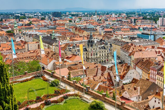 Foto el casco antiguo de graz.