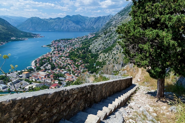 Casco antiguo de Kotor en Montenegro