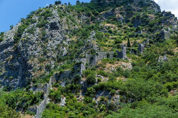 Casco antiguo de Kotor en Montenegro